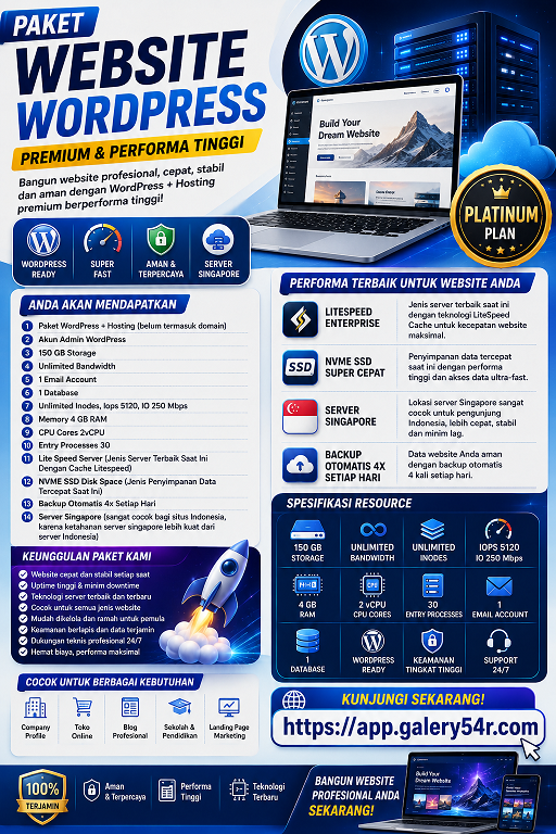 Paket Website WordPress